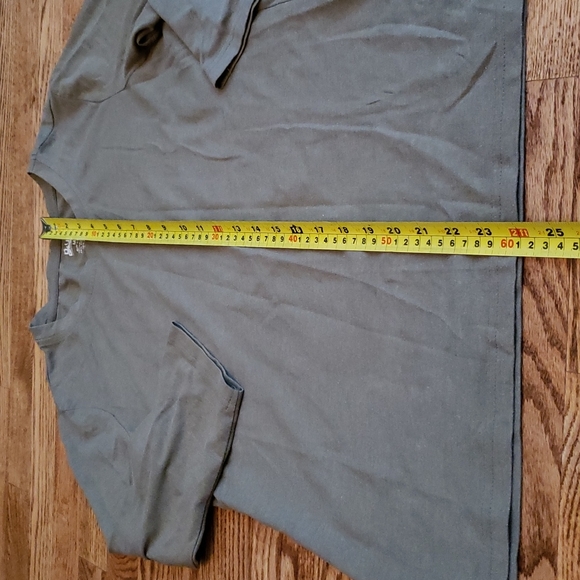 (M) b.u.m Equipment Stretch Olive Mix Classic ¾ Sleeve T-Shirt Casual Light - Picture 5 of 10